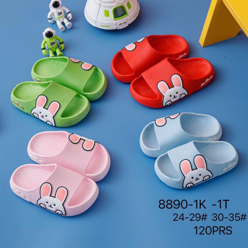 SLOP SANDAL LALUNA 8890/ SLOP KELINCI MOTIF RABBITLUCU