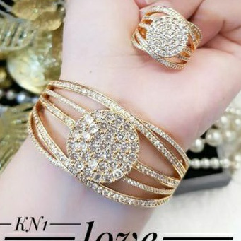 Xuping Set Gelang Dan Cincin Wanita 920