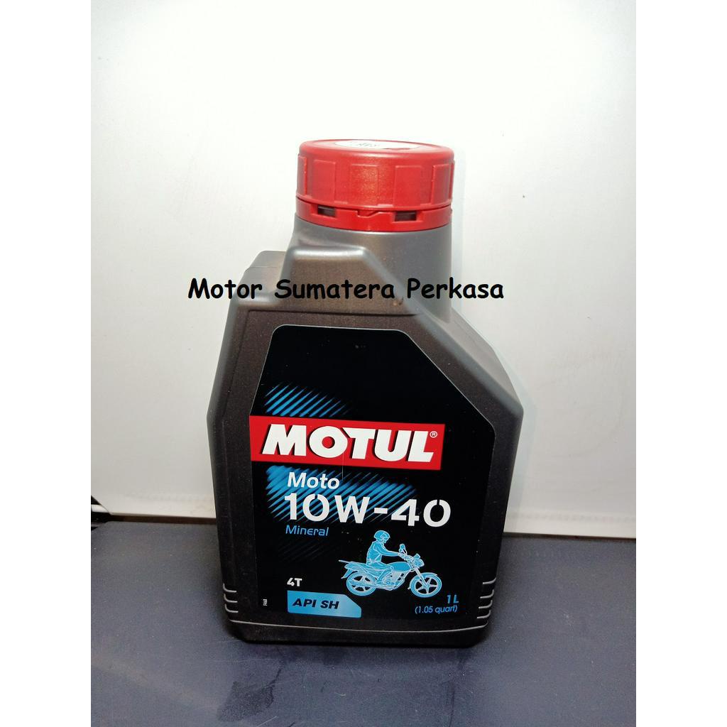 OLI MOTUL 10W-40 [ 1 LITER ] UNTUK MOTOR BEBEK & SPORT