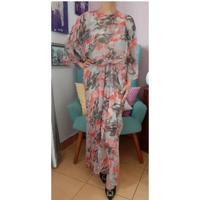 Top Teerlaris Kaftan Modern Grey Peach / Kaftan Ombre