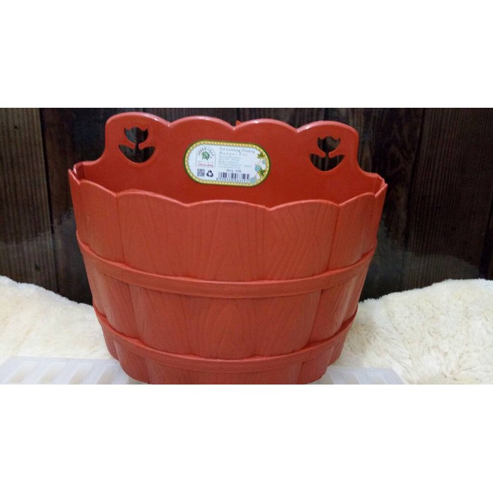 Unik pot dinding green leaf Limited