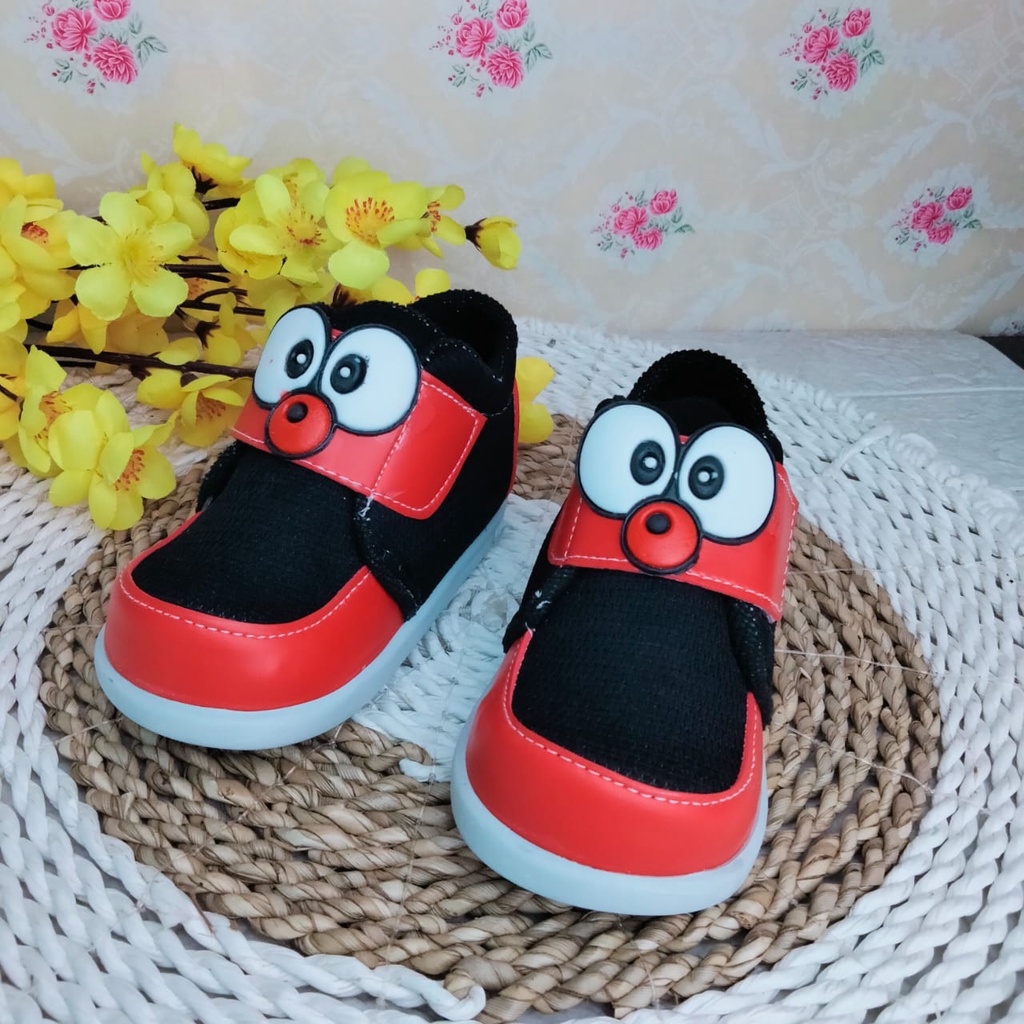 [TAMAN SEPATUKU] SEPATU TRENDY MURAH SNEAKER ANAK LAKI LAKI KARAKTER USIA 1-2 TAHUN CAX45