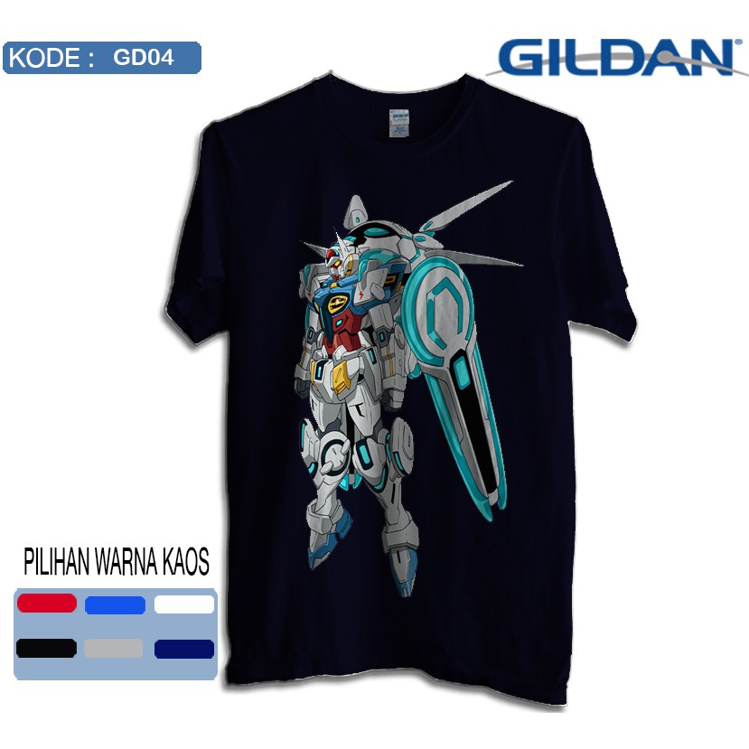 Kaos gundam g self original gildan softstyle gd04