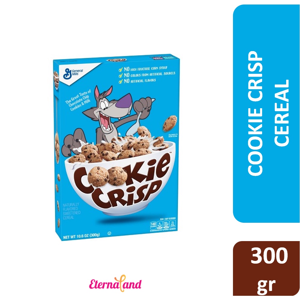 

Cookie Crisp Cereal - sereal sarapan impor kukis