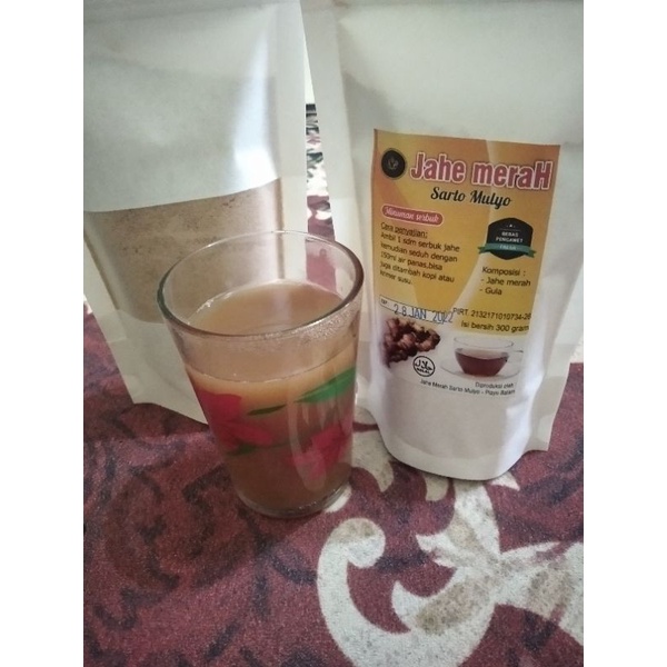 

Ekstrak jahe merah serbuk