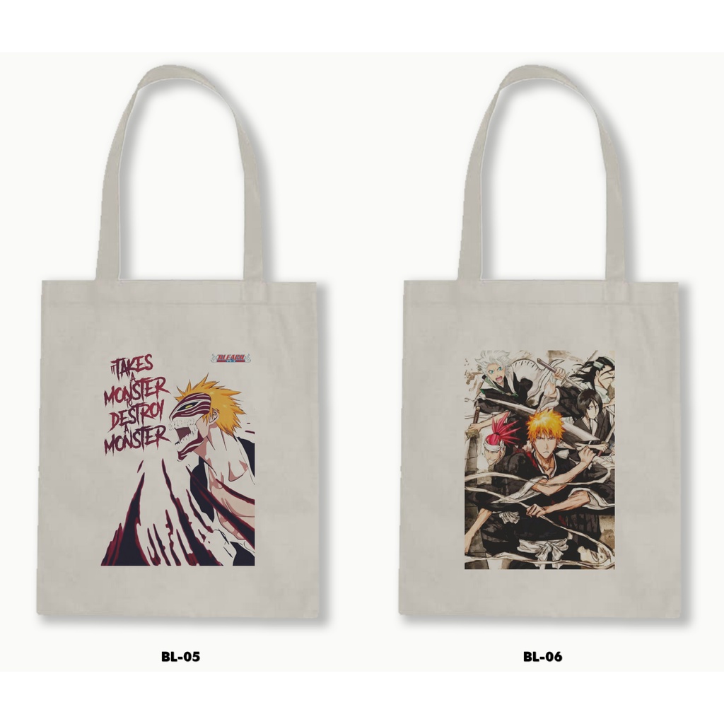 TOTE BAG BLACU - BLEACH / ANIME / MANGA