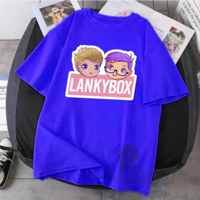 Best Seller Kaos Anak Dewasa Lanky Box Adam Justin Youtuber Terbaru