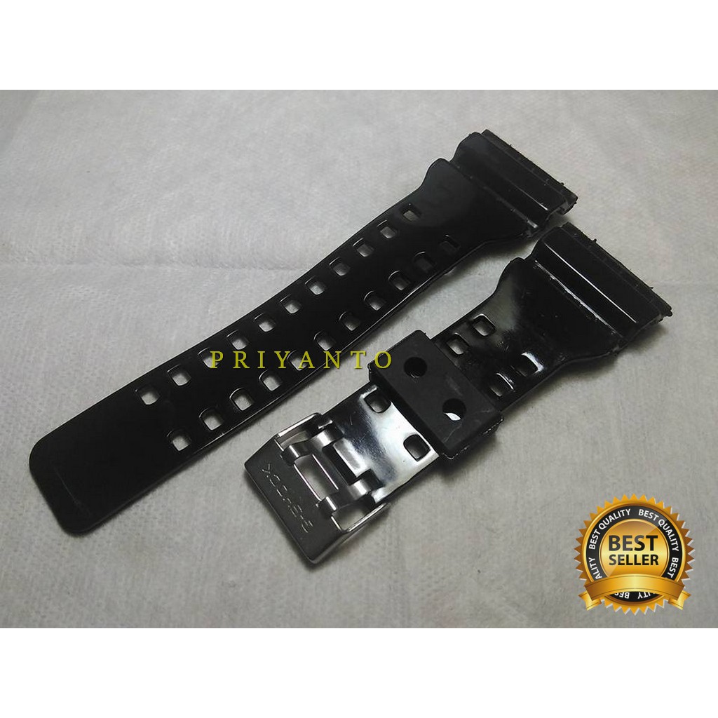 STRAP TALI JAM TANGAN CASIO GSHOCK BLACK GLOSSY G-8900 GD-8900 GR-8900 GW-8900