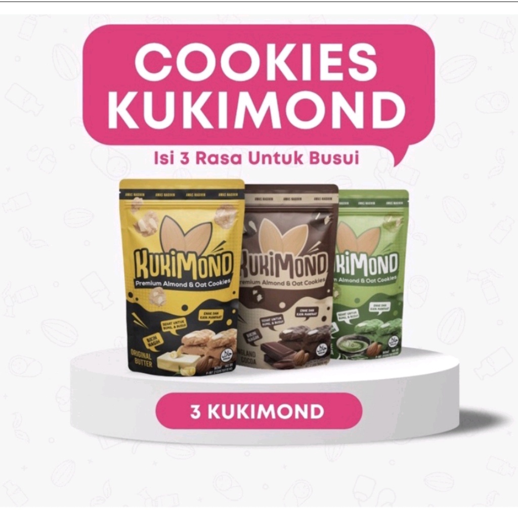 KUKIMOND PREMIUM ALMOND &amp; OAT COOKIES