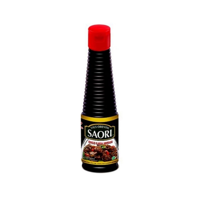 Grosir Saori Saus Lada Hitam 133 ml