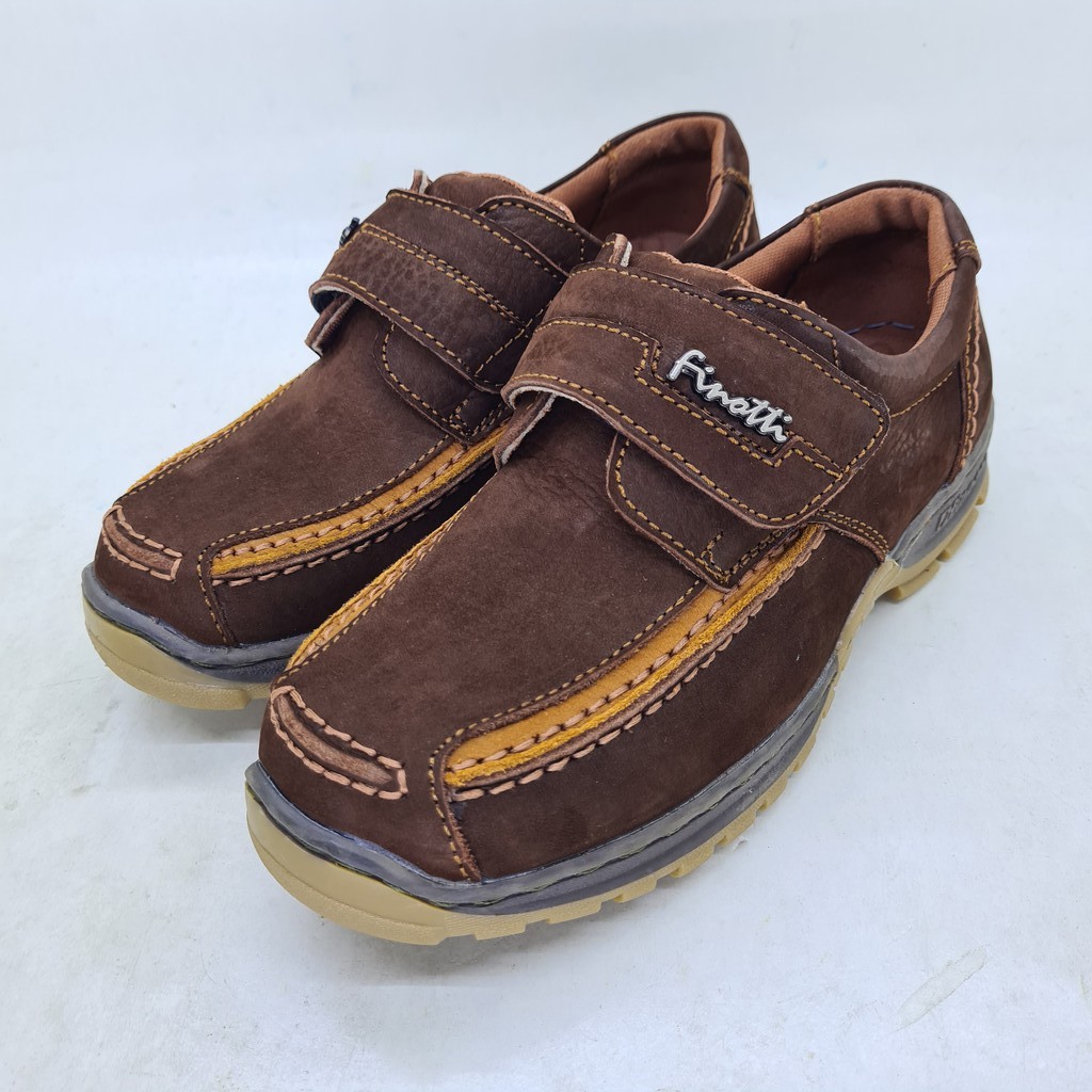 Sepatu kulit asli FN17-02 Finotti