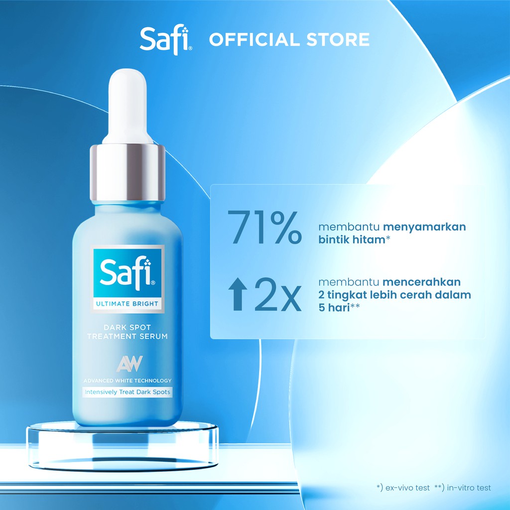 ❤ MEMEY ❤ SAFI Ultimate Bright Dark Spot Treatment Serum 30ml