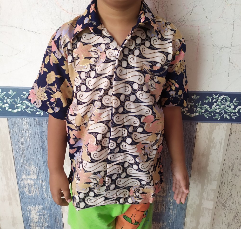 Kemeja Anak Batik Part 2 / Batik Anak Lengan Pendek By Ratoeid Store