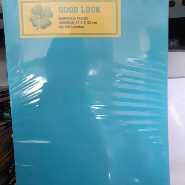 

Kertas bufalo folio warna 100 lembar