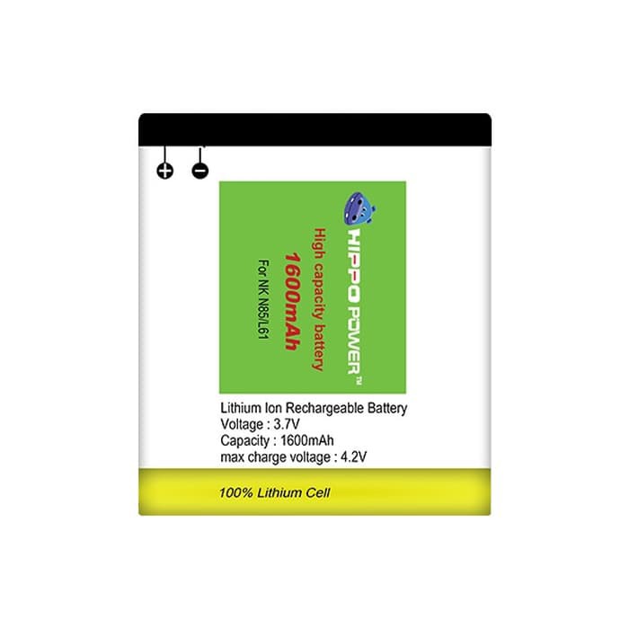 Baterai Hippo Nokia BL5K N85 L61 1500 mAh Red Label Garansi Resmi