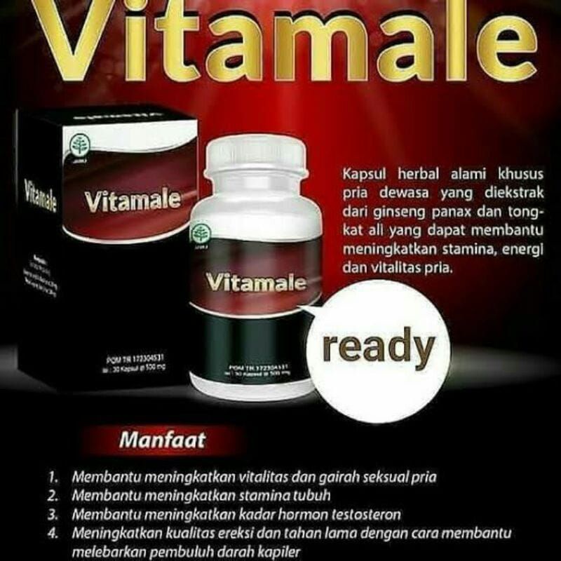 VITAMILE HWI BOTOL ASLI 100% ORIGINAL (30KAPSUL)