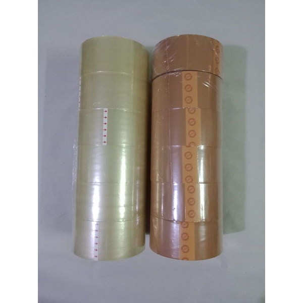

Lakban OPP Tape Daimaru 2 Inch - 48 mm - 90 Yard - Plakban Bening / Coklat