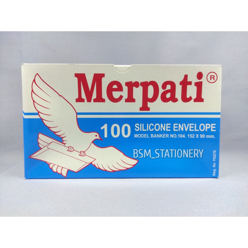 

MERPATI AMPLOP KECIL UKURAN 104