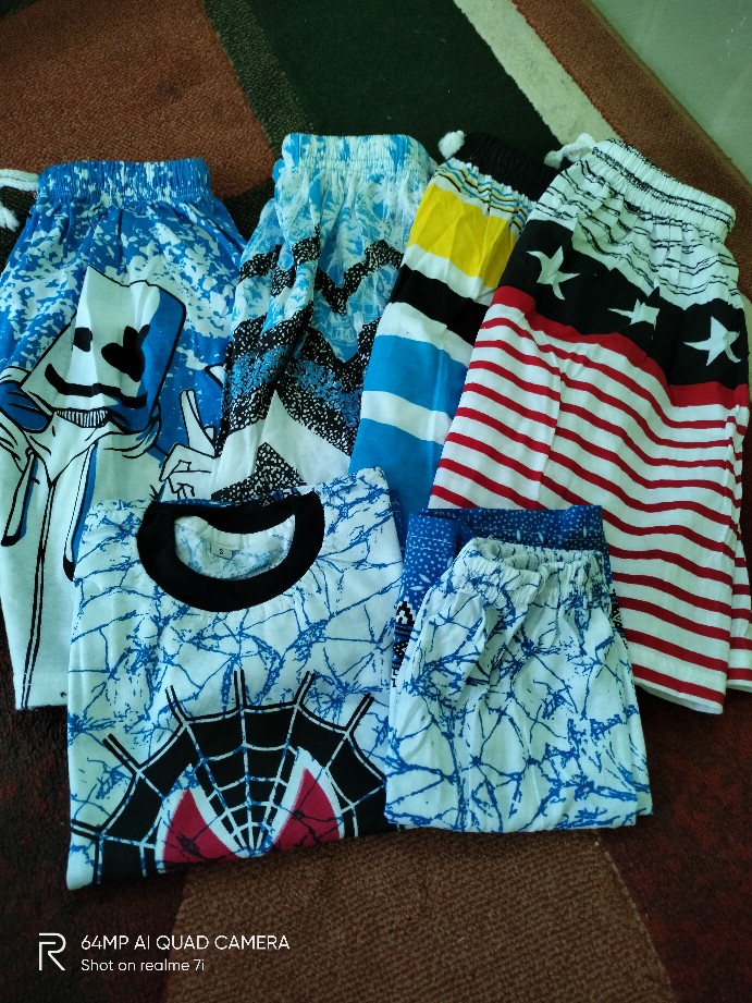 Kaos Setelan Anak Termurah, Kaos Batik Anak