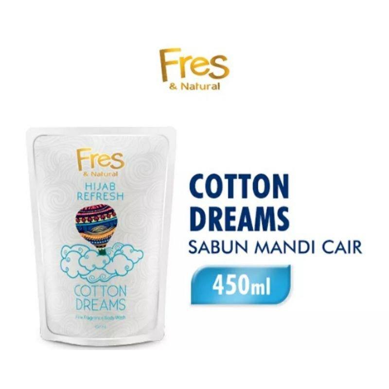 sabun cair fresh hijab refresh 450 ml