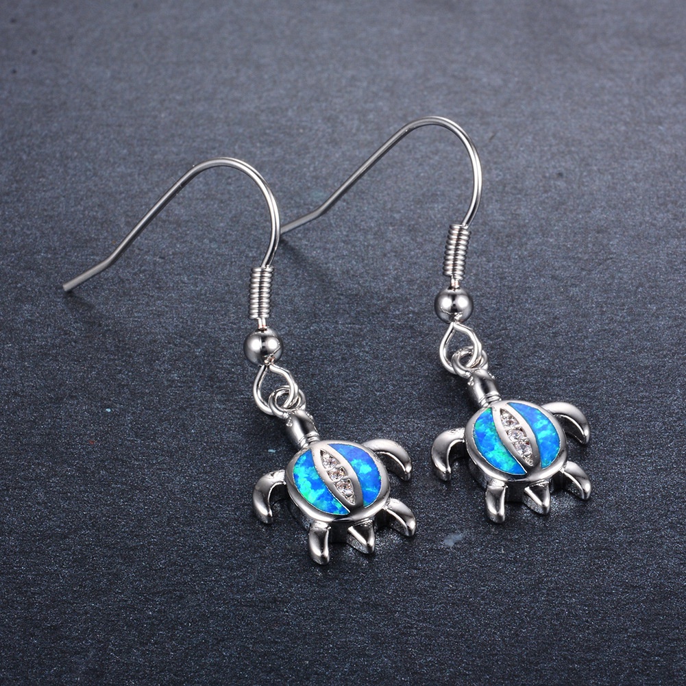 Hu Hu Hu Hu Hu Alat Bantu Pasang Kacamata♡ Anting Kait Gantung Wanita Desain Kurakura Hias Opalberlian Imitasi Untuk Hadiah