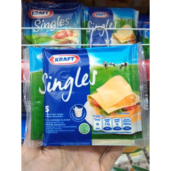 

KRAFT KEJU SINGLES 5 SLICE