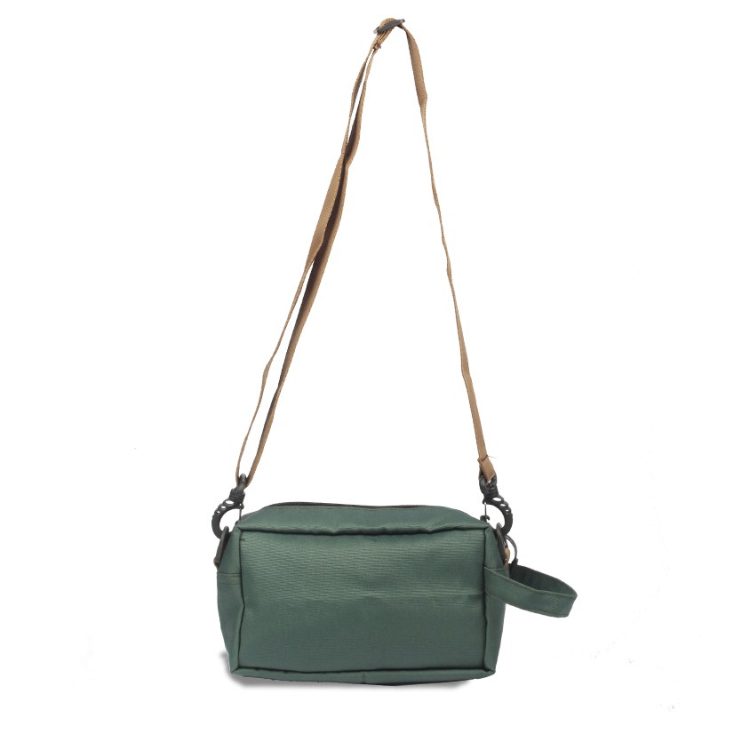 Lito Green | Tas Slempang Pouch Ori Pinggang Bahu Multifungsi Sling Pria Waistbag | FORIND x Arcio