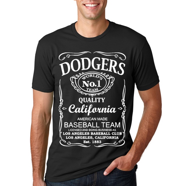 Los Angeles Dodgers Whiskey Tshirt