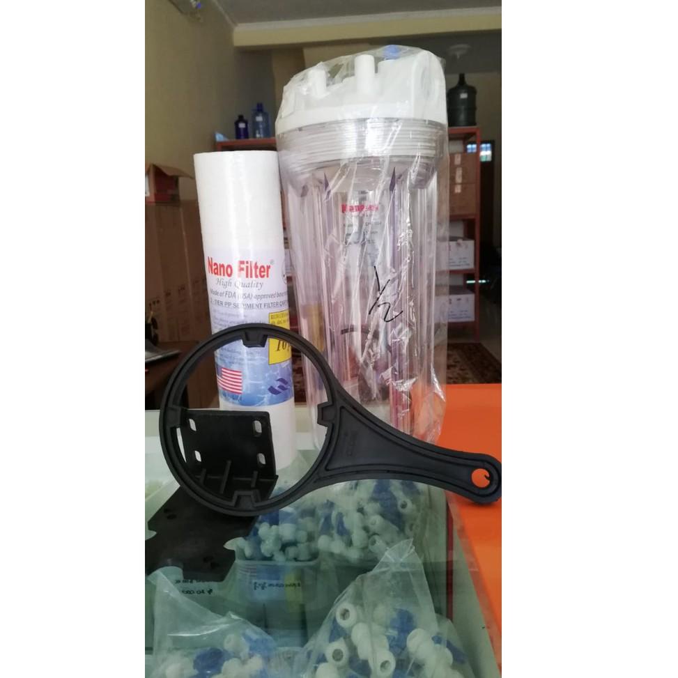 PAKET FILTER RUMAH TANGGA HOUSING NANOTECH CLEAR X NANOTECH FILTER V61L