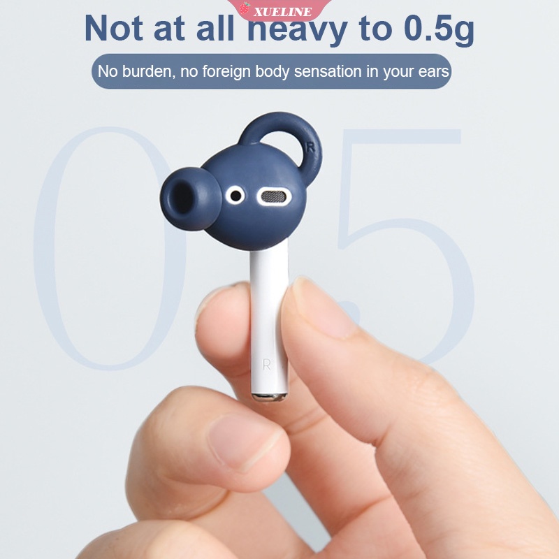 Cover Pelindung Earbud Bahan Silikon Anti Debu Untuk Airpods 1 / 2