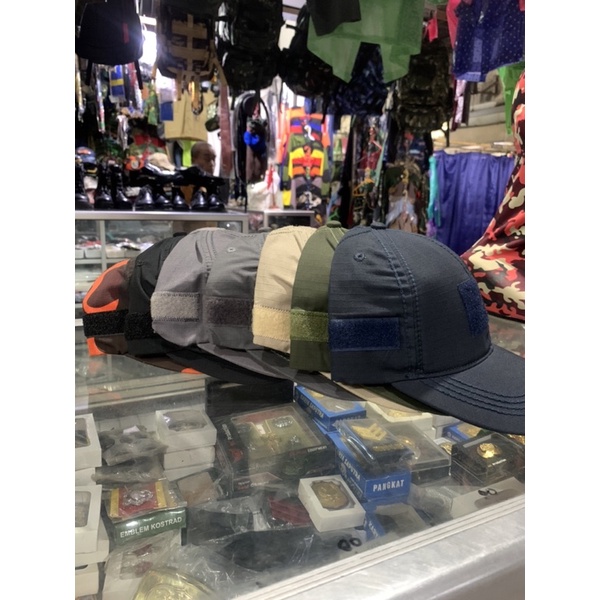 Topi Velcro  Topi Tactical Topi Tentara
