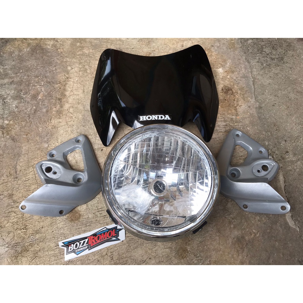Lampu Barong Tiger Lampu Depan Set Visor dan Kupingan Tiger Barong termurah lampu tiger barong set k