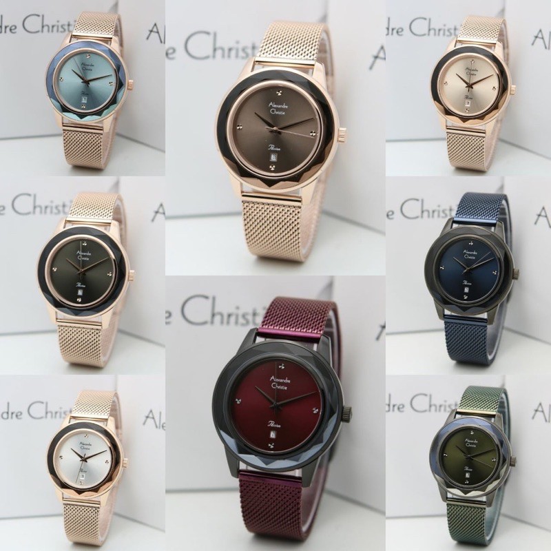 ALEXANDRE CHRISTIE AC 2908 JAM WANITA ORIGINAL