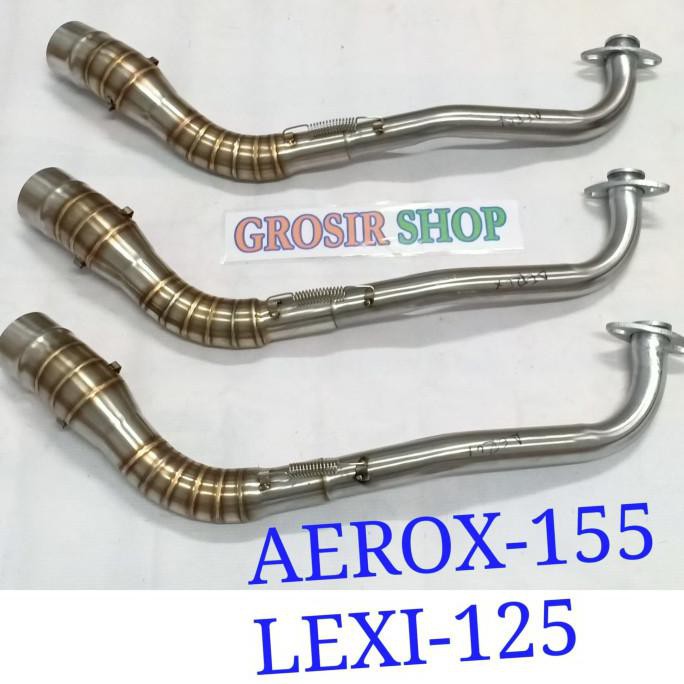 Diskon Pipa/ Leher Knalpot Racing Aerox 155 Leher / Pipa Knalpot Aerox 155 Termurah