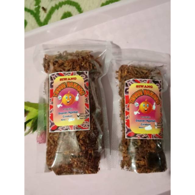 

SIWANG TERASI BAWANG DAPOER NGEBUL KHAS CIREBON Kemasan Pouch