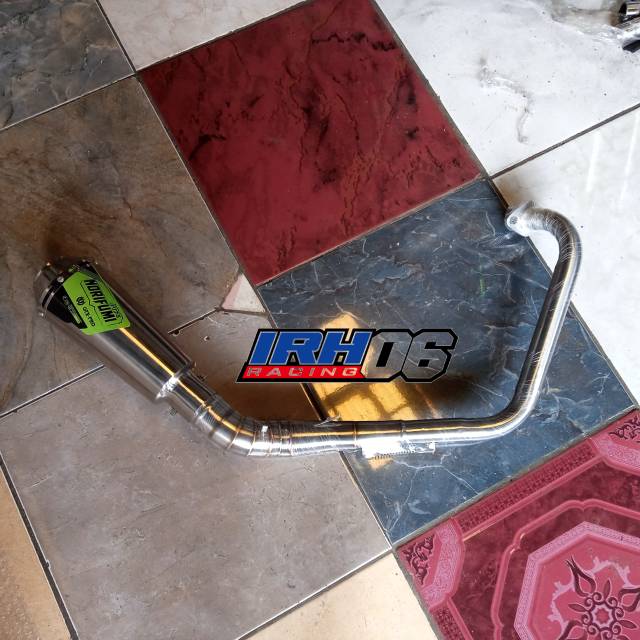 Knalpot kolong pipa stenlis