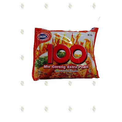 

Gaga mie 100 goreng extra pedas - isi 40 Pcs