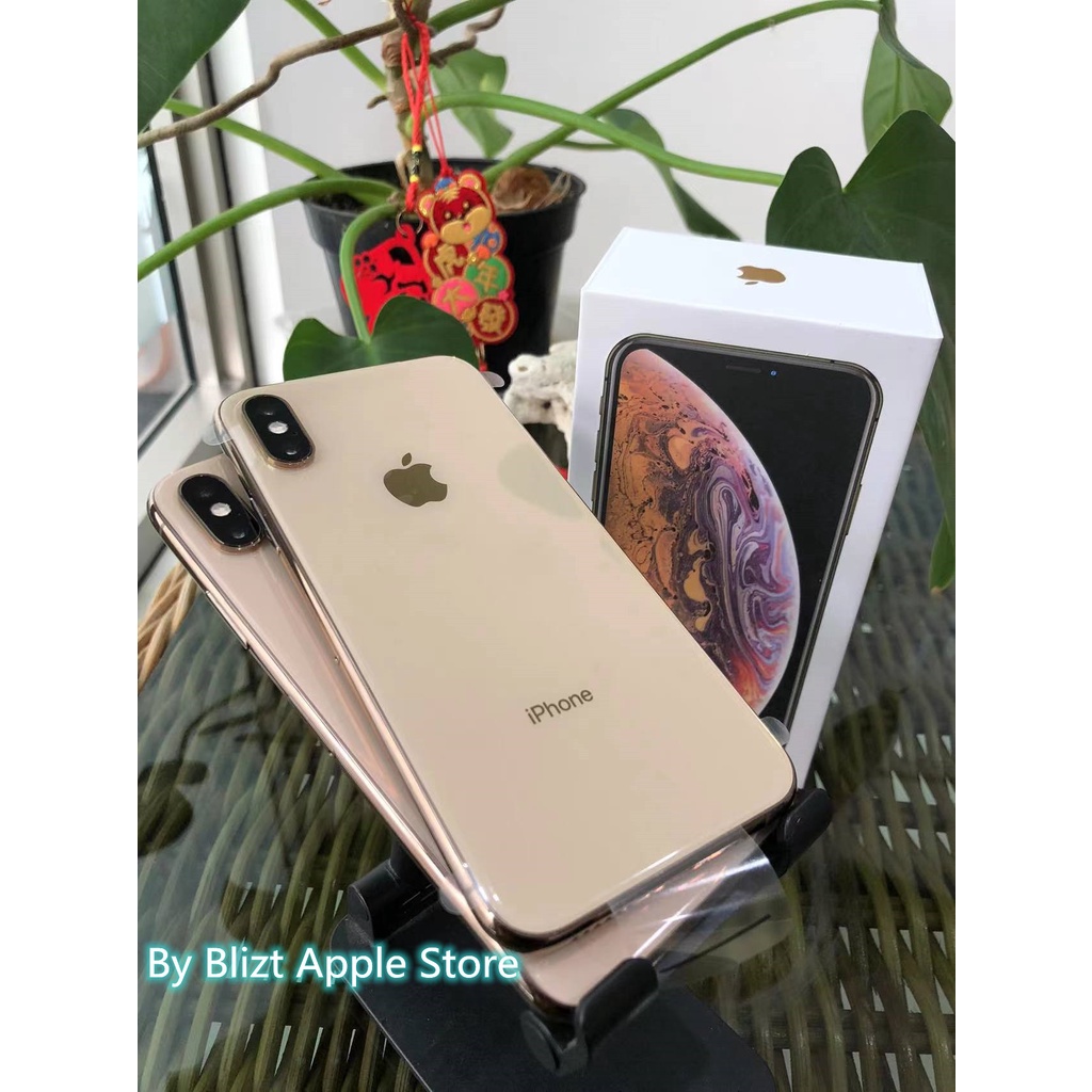 iPhone Xs 64GB All Sim Silent Fullset Ori Ex inter Second Mulus100%Like New 3utools All Green (Garansi 1 Tahun)