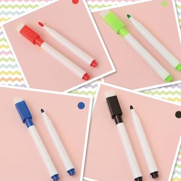 

Wipe Clean Marker - Spidol Warna untuk buku wipe clean Whiteboard Pen
