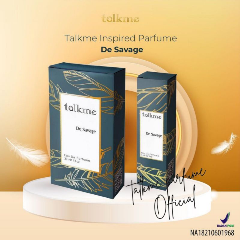 Talkme Parfume De Savage  Bpom / Talkme Parfum / Talk me Parfume / Talk me Parfum