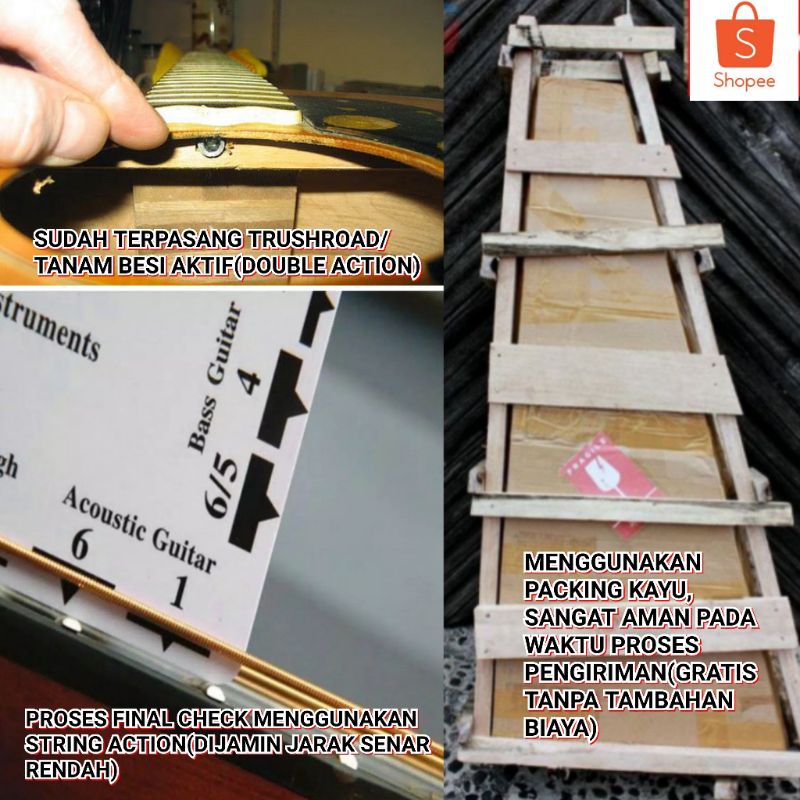 GITAR AKUSTIK CORT CUSTOM TANAM BESI DOUBLE ACTION BERGARANSI