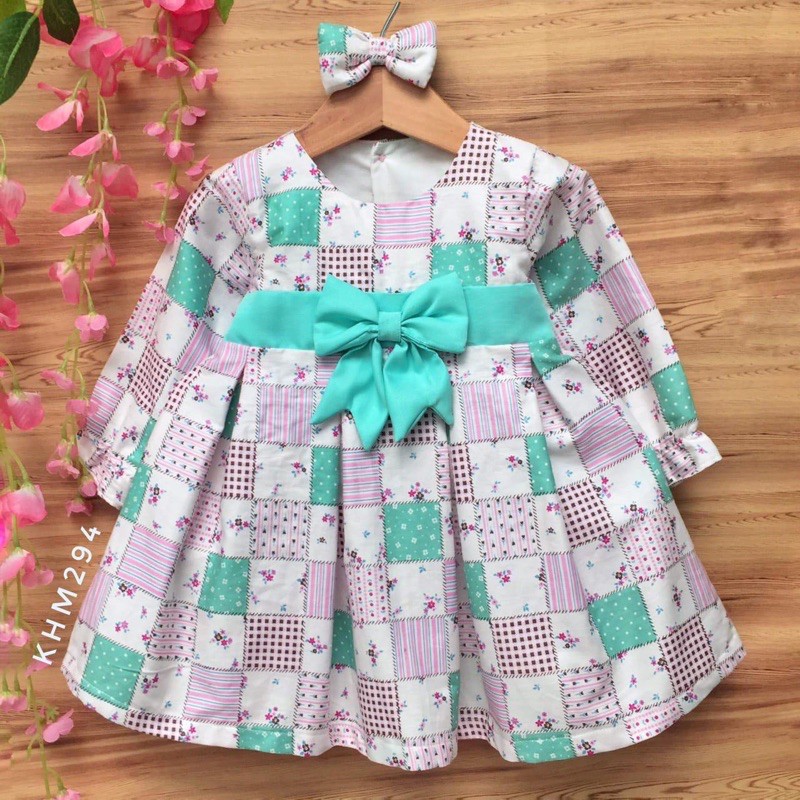 Baju bayi Premium Ribbon Dress