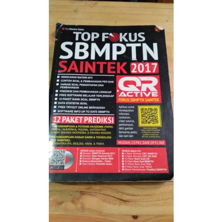 

Preloved Buku SBMPTN Saintek 2017