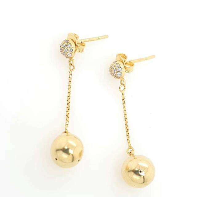 Anting Fashion Anting Emas 17 K - Murah 2.75gr - 3563