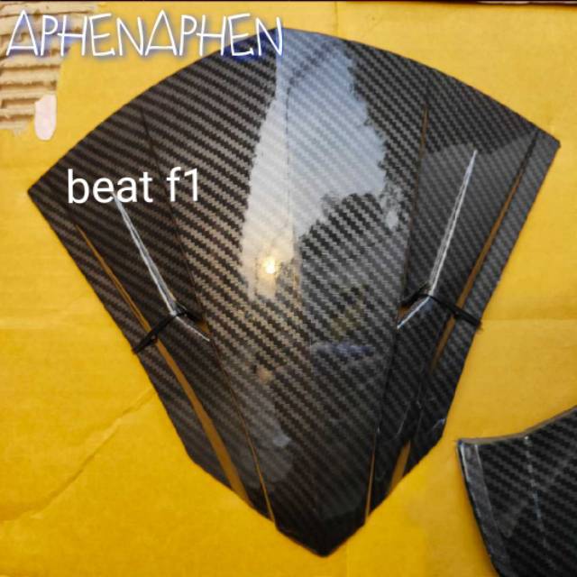 Visor karbon beat f1