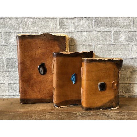 

BUKU / BUKU KULIT / LEATHER JOURNAL HTSS BROWN MEDIUM THICK / BUKU VINTAGE / BUKU TULIS