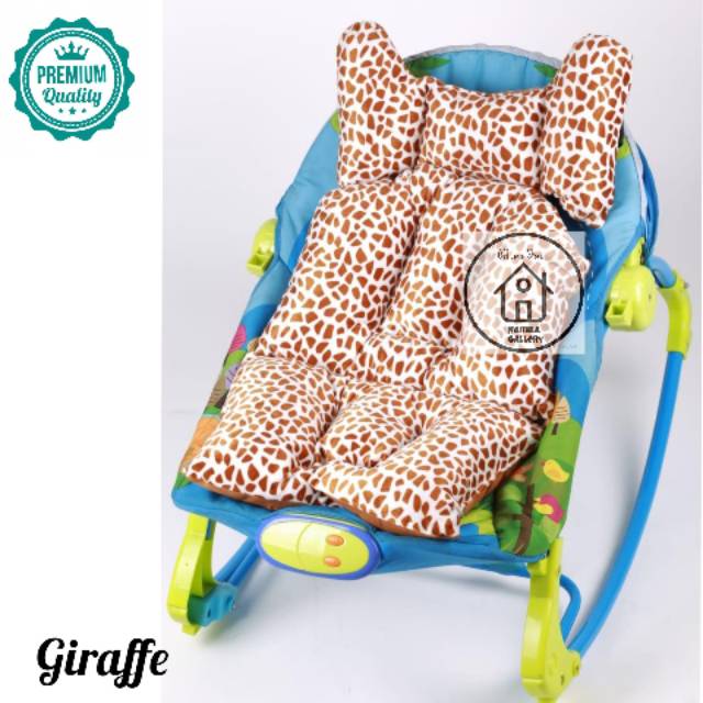 ALAS STROLLER UNIVERSAL STROLLER/ALAS CAR SEAT/ALAS BOUNCER BÀBY MOTIF GIRAFFE