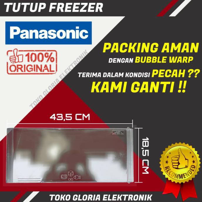 Tutup Freezer Kulkas Panasonic 1 Pintu - Promo 