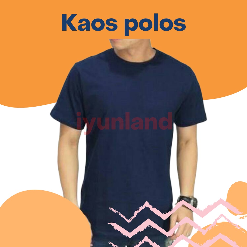 Kaos polos best seller diskon spesial natal tahun baru lebaran / kaos oblong