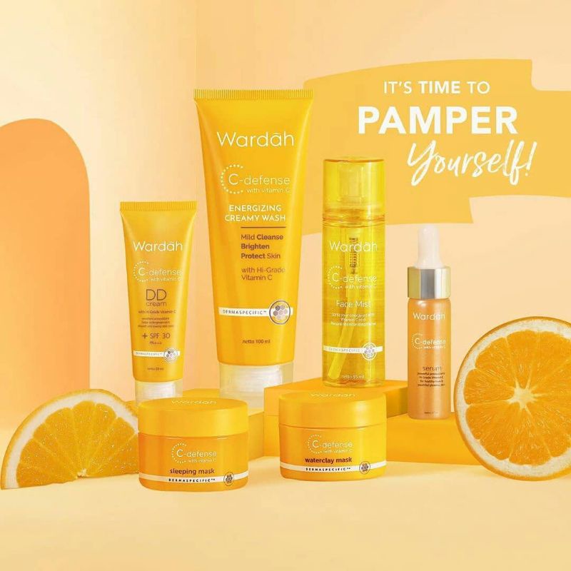 Paket Lengkap Wardah C-Defense Full Regime